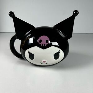Kuromi by Sanrio Mug 2023 Sculpted Ceramic 10z (Hello Kitty & Friends) Used